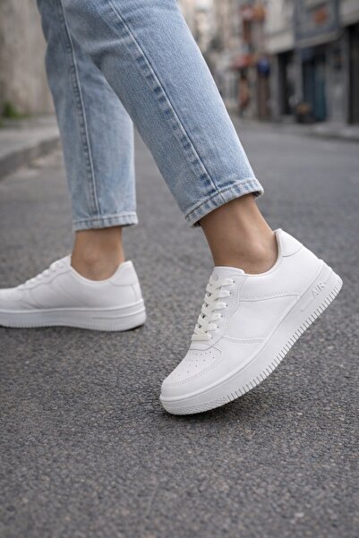 ODESA AYAKKABI MARKET Pantofi sport unisex alb și negru