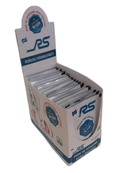 R&S RS AYAK VE AYAKKABI KOKUSU GİDERİCİ TOZ 10 GR 24 LÜ STAND