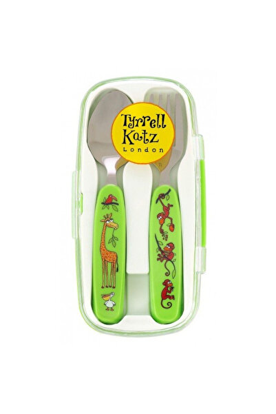 Tyrrell Katz Boxed Fork Spoon Set Jungle