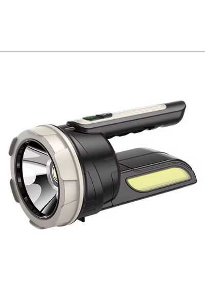 ataşbey Ps-22024 Ultra Güçlü Uzun Menzilli 20W+COB LED Şarlı El Feneri Projektör