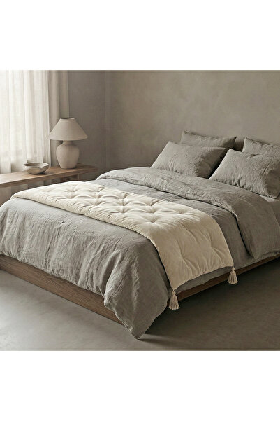 Penelope سجادة سرير نورا مزينة بالشراشيب 70×220 سم طبيعية