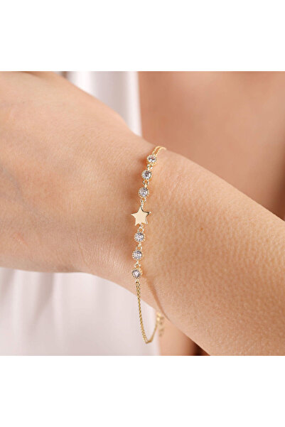 Sembol Gold Altın Yıldız Bileklik