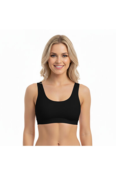 BONBON Women's Cotton Bustier with Removable Pads Bb2121