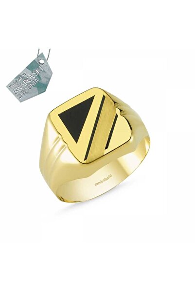 Sembol Gold Altın Erkek Yüzük