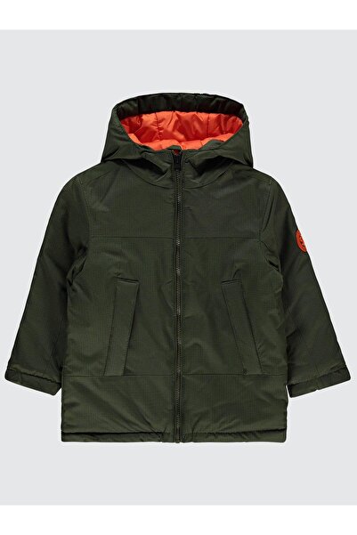 Civil Boys 2-5 Years Boy Khaki Hooded Coat