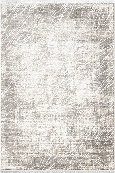 Karmen Halı Etro ET010A Bej Modern Desenli Parlak Ağır Yüksek Sıklıkta Salon ...