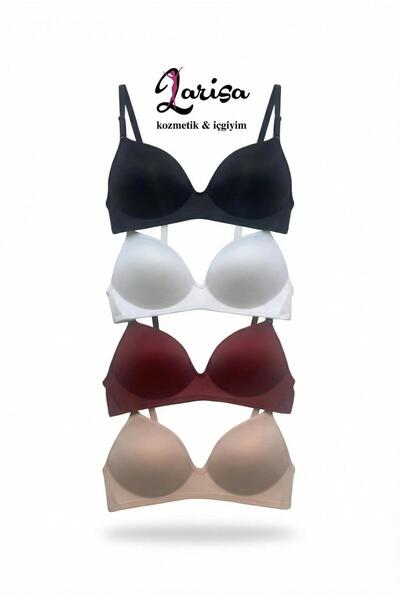 meraiçgiyim Kadın balensiz (DOLGULU) toparlayıcı 4’lü sütyen
