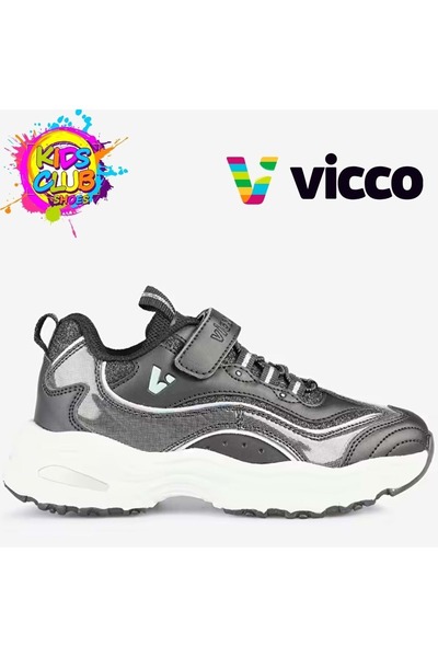 Vicco Hack D-Lites Orthopedic Children's Sports Shoes Black