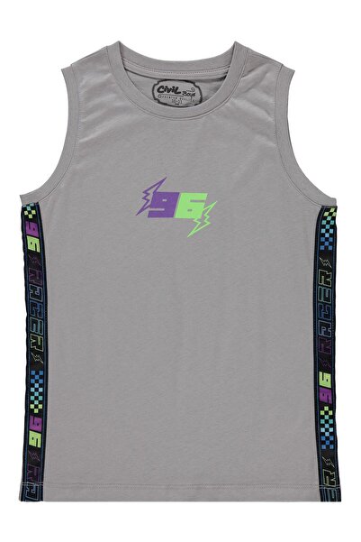 Civil Boys Μπλουζάκι για αγόρι 10-13 Years Grey