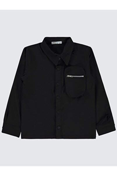 Civil Boys Jachetă pentru baieti 6-9 ani neagră