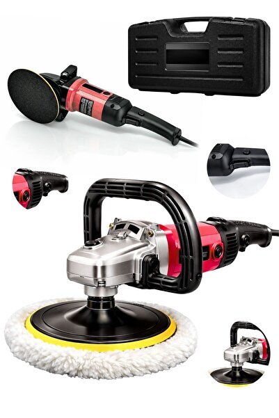 MOONSHOP Bakır Sargı Devir Ayarlı Polisaj Makinesi 2000 Watt 180mm