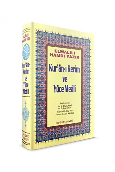 Huzur Yayınevi Kuran'ı Kerim Ve Meali-orta Boy
