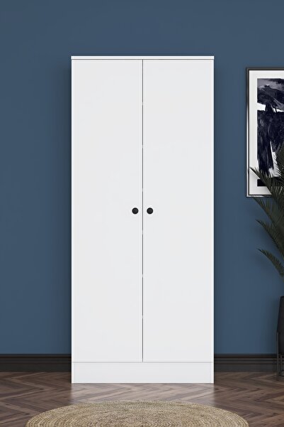 Rani Mobilya Rani EA148 Modern Portmanto 2 Kapaklı Raflı Ayakkabılık Vestiyer...