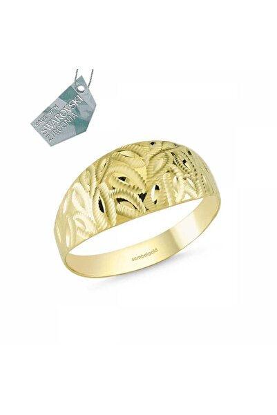 Sembol Gold 14 Ayar Altın Şık Tasarım Yüzük