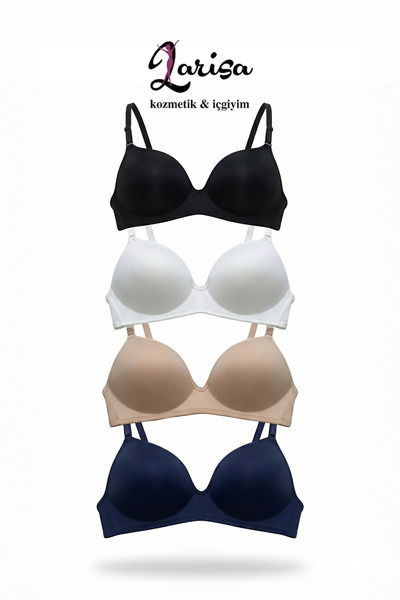 meraiçgiyim Kadın balensiz (DOLGULU) toparlayıcı 4’lü sütyen