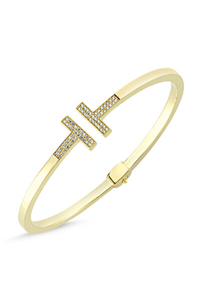 Sembol Gold Altın Kelepçe Eklem Tasarım 14K Gold