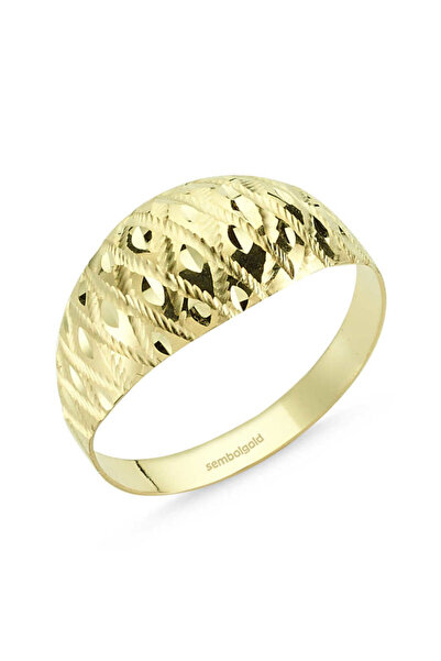 Sembol Gold Altın Yüzük 14 Ayar Fantazi Modeli