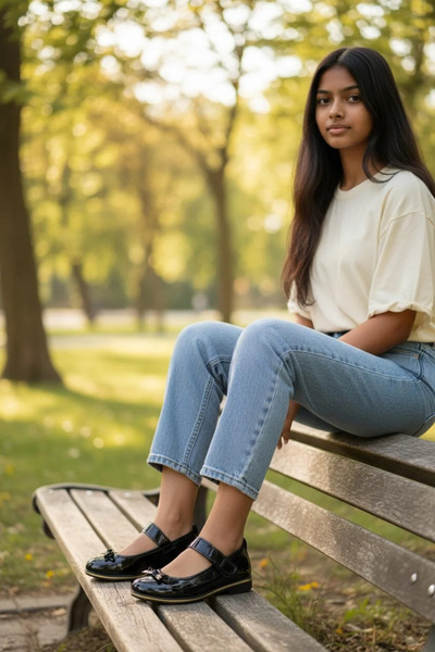 AkınalBella أحذية راقصة الباليه بحزام الكاحل للأطفال