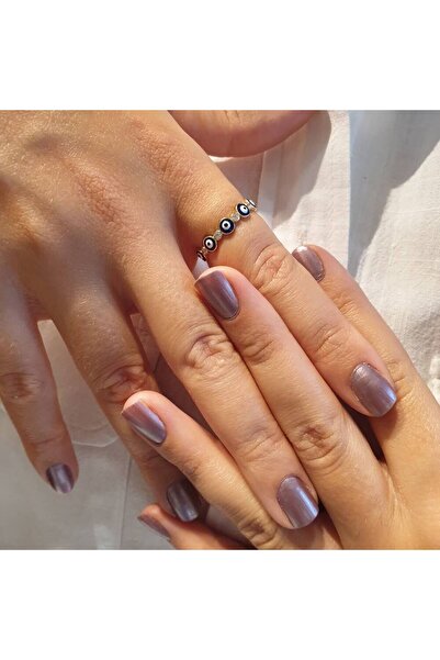 Sembol Gold Göz Altın Yüzük Mineli