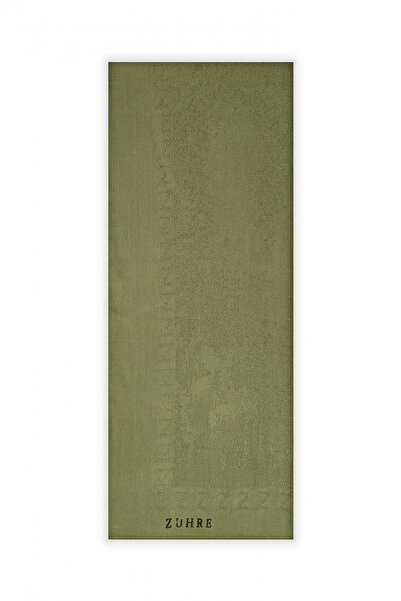 Zühre Emerald Olive Shawl 0013