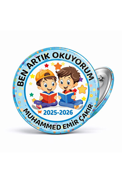 okulyolum Ben Artık Okuyorum İsimli Başarı Rozeti 44 mm - 30 adet
