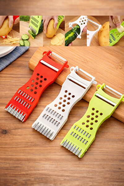 EcoVibe Çok Fonksiyonlu Mini Soyucu Dilimleyici Rende