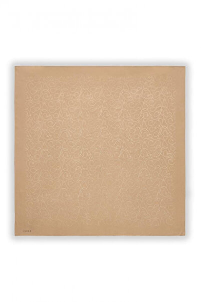 Zühre Фламірований ланцюжок Z Монограма Бежевий шарф 0084