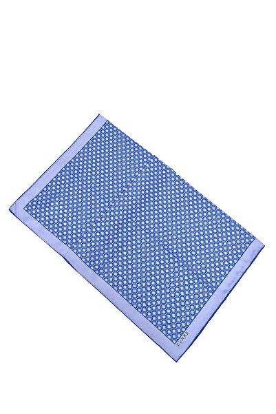 Zühre وشاح منقوش من البوليستر تويل V16 0077