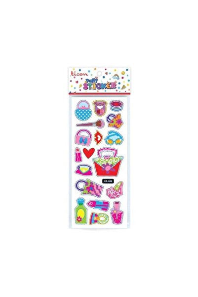 Ticon Puffy Sticker Makeup Set Tps-009/09