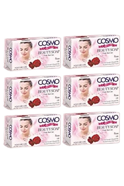Cosmo BEAUTY SOAP ROSE 6X125G