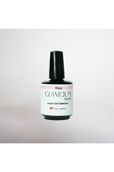 Glamour by Mia Liquid Gel Rose –Pembe rengi profesyonel likit jel (Builder Ge...