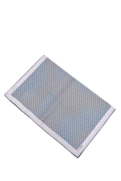 Zühre Patterned Polyester Twill V8 Scarf 0077