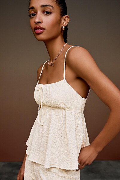 Bershka Rustik parlak top