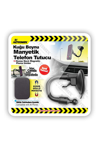Automix Telefon Tutucu Kuğu Boynu Manyetik 44542