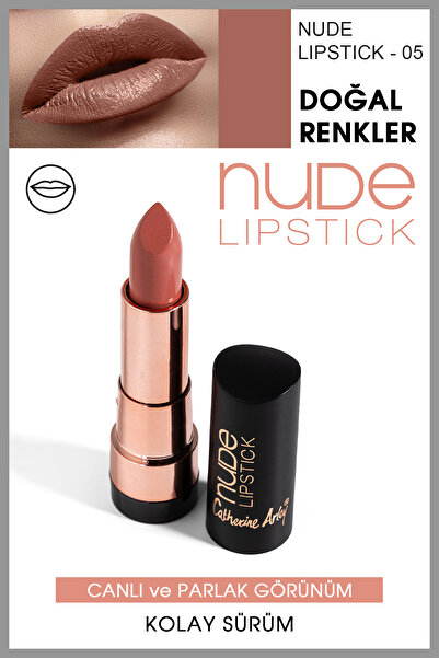 Catherine Arley Ruj - Nude Lipstick No:05 Nude Lipstick Ruj