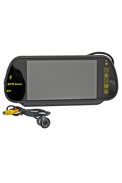 Genel Markalar 7 inç Ekran Dikiz Aynalı Kameralı (Bluetooth+Usb+MP5+SD+18,5mm)