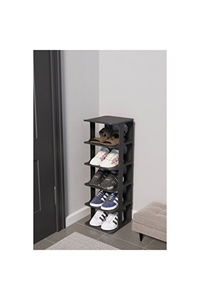 Hesaplı Kasa 5 Katlı Portatif Ayakkabılık, Ayakkabı Standı, Ayakkabı Düzenley...