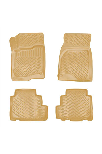 Rizline Chevrolet Captiva 2006+ 3D Havuzlu Paspas - BEJ