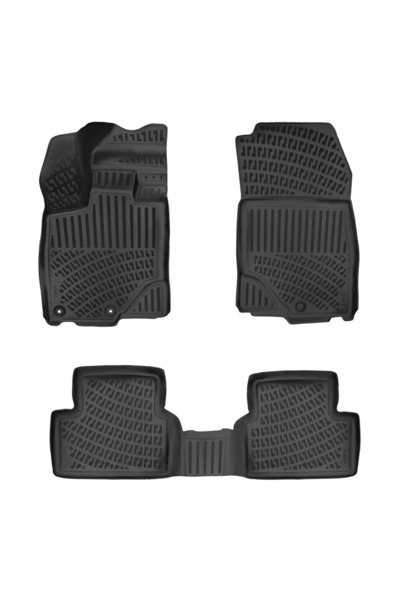 Rizline Peugeot 3008 (Hybrid) 2024+ 3D Havuzlu Paspas