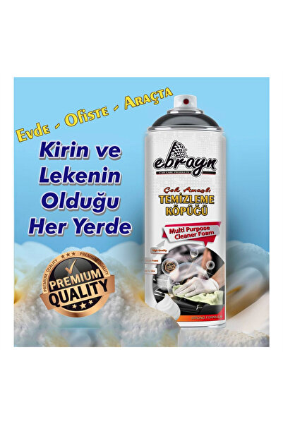 Ebrayn Çok Amaçlı Temizleme Köpüğü 500 ml