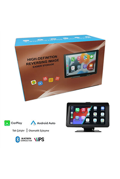 NYF MB-260 DVR Kayıt Cihazı 7 inç 4K Carplay ve Android Uyumlu Çift Kameralı ...