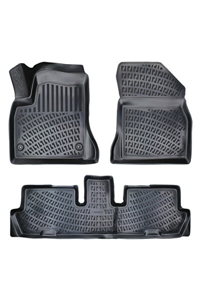Rizline Citroen C4 Grand Picasso 2006-2013 (7 Koltuk) 3D Havuzlu Paspas