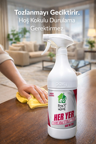 Poxy 1000 ml pentru toate zonele, prevenind prafularea.