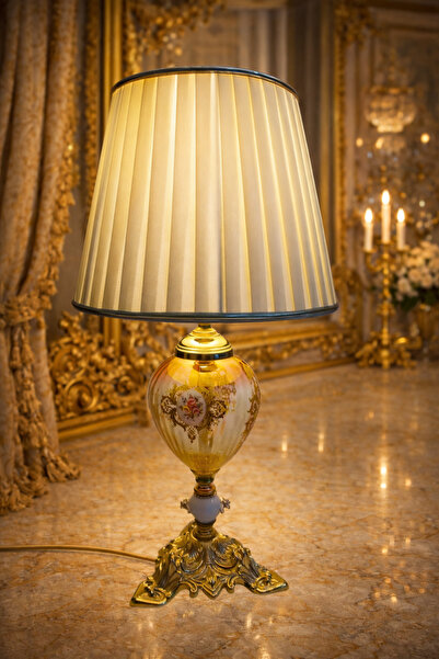 Genel Markalar Özel El Yapımı Italyan Murano Cam Abajur Evinize Zarif Bir Dok...