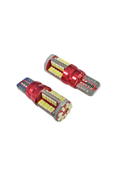 Carub 12V T10 Ampul 57 Led 20W SMD Canbus Fiber Beyaz BR0405562