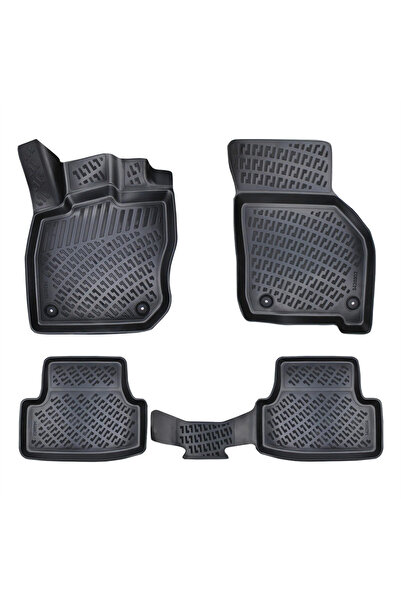 Rizline Volkswagen Golf 8/8,5 (Otomatik) 2019+ 3D Havuzlu Paspas