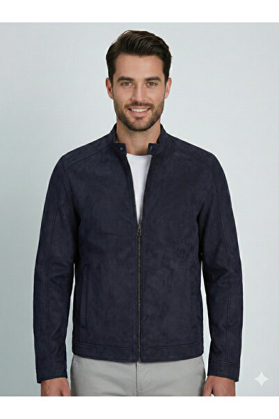 Jack & Jones J&J Trendy Erkek Biker Style Pu Deri Ceket