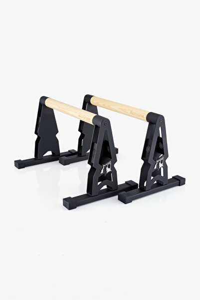 BARVORE Big Bear Paralel Bar – Ahşap Şınav Barı Calisthenics Ev Spor Ekipmanı