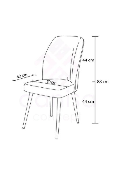 UYUMEV Streç Lastikli Bambu Büyük Oval Sandalye Kılıfı. Sandalye Örtüsü. 1 Ad...