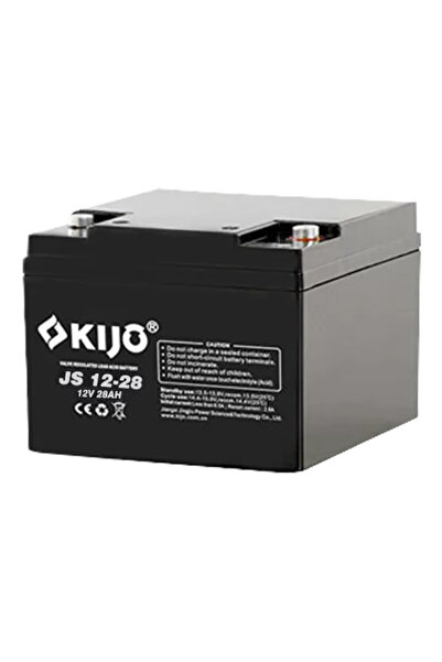 KIJO Baterie AGM, 12V, 28Ah, M5 - JS12-28
